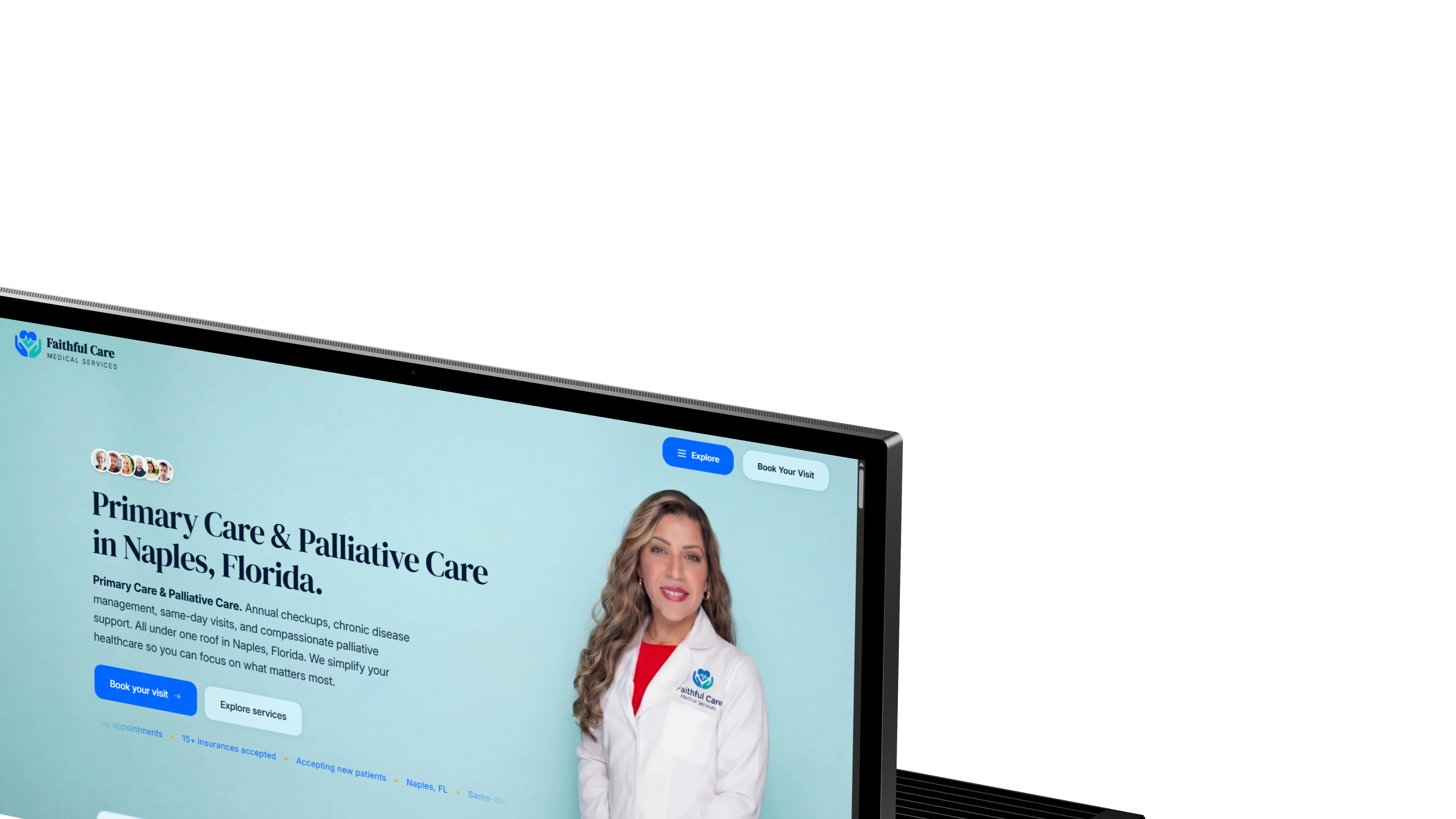 Faithful Care Medical Services case study — featured project visual
