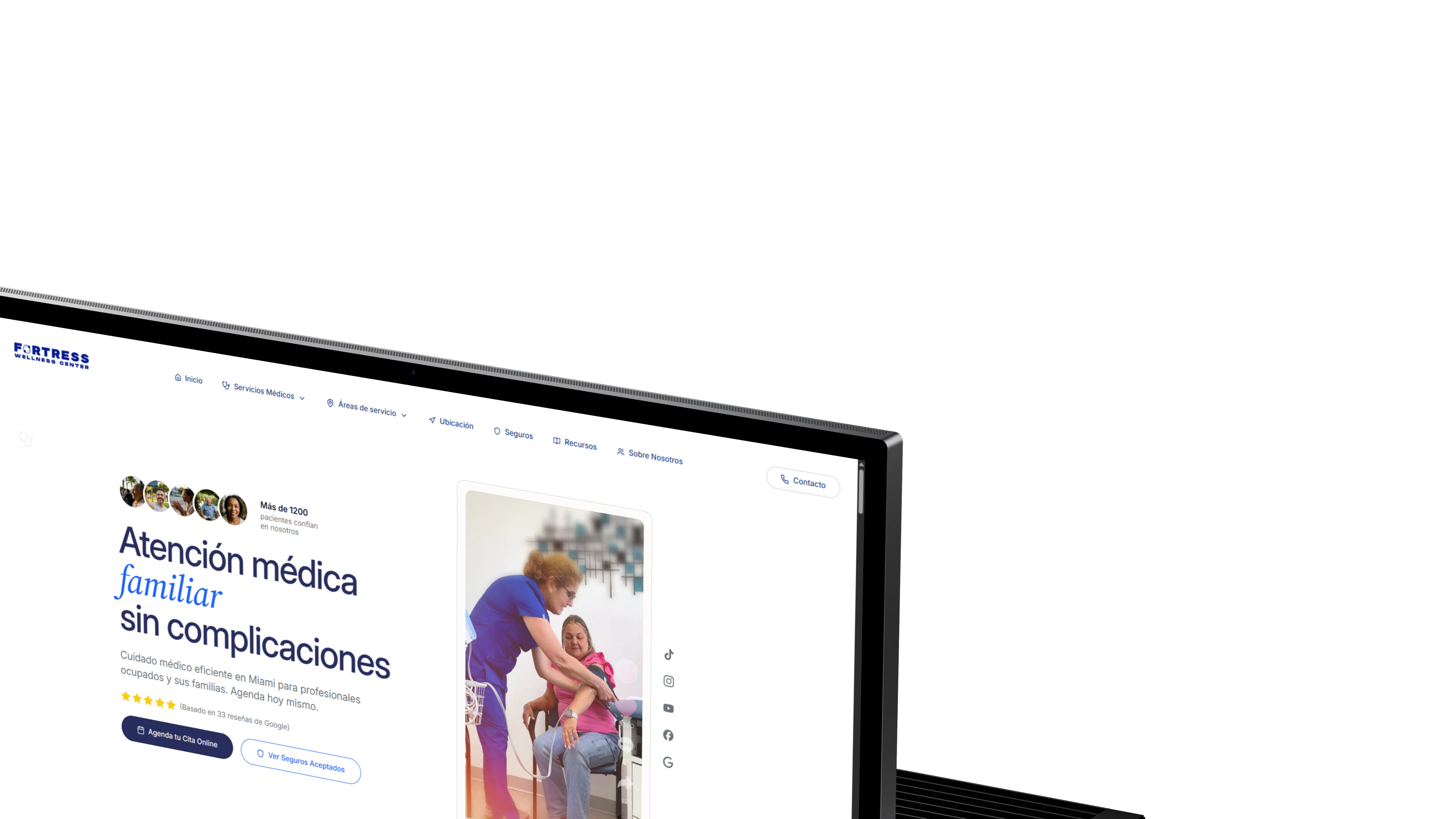 Fortress Wellness Center case study — featured project visual